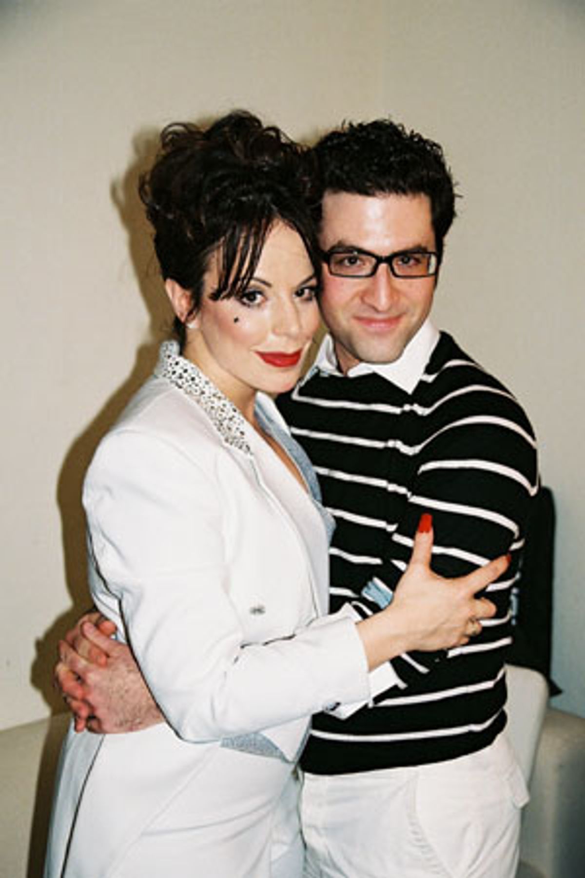 Leslie Kritzer and Ben Rimalower (Director/Producer) at 