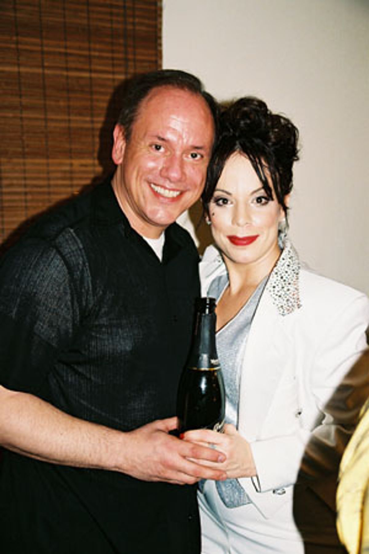 Leslie Kritzer with her voice teacher D. Michael Heath at 