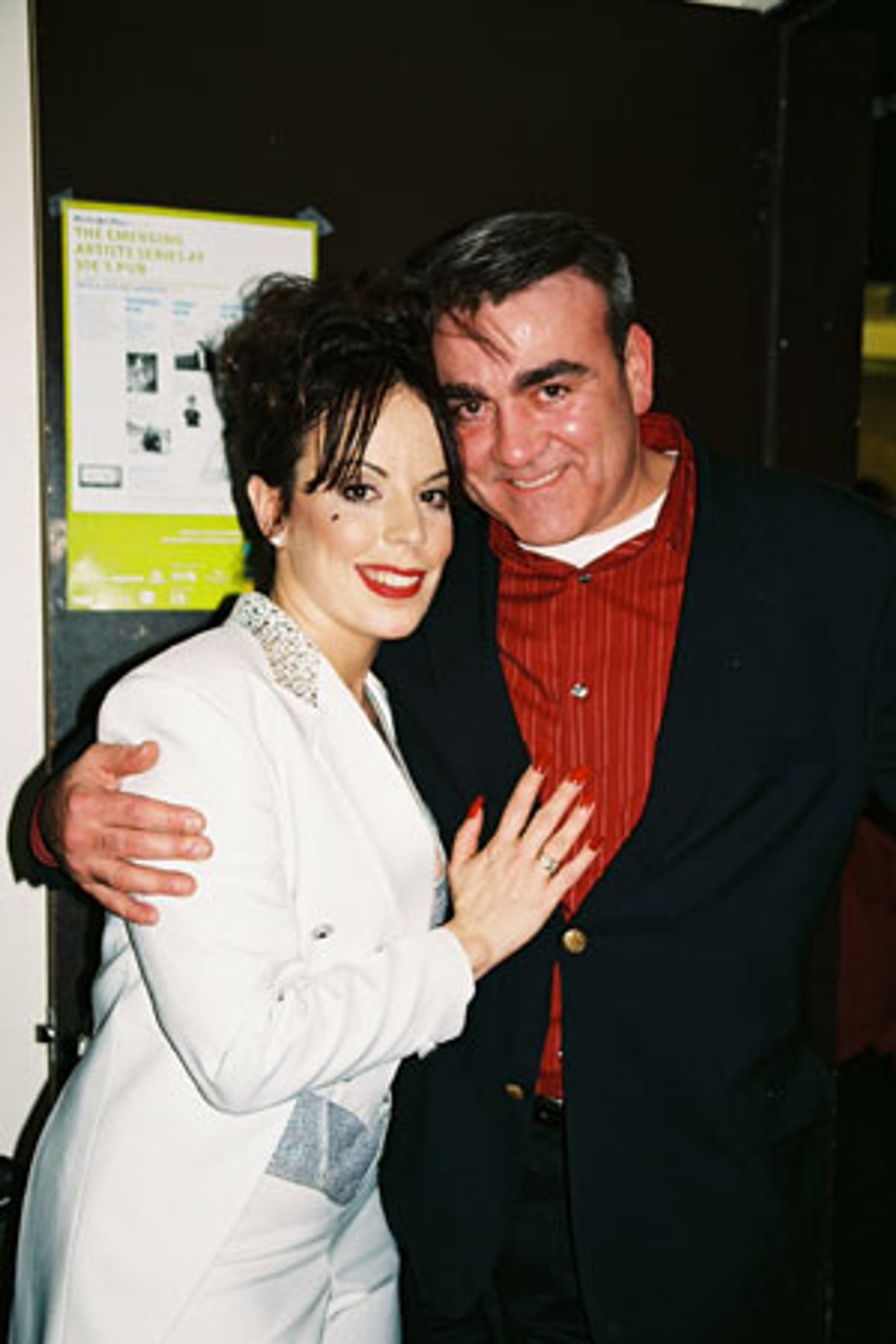 Leslie Kritzer and Charlie Siedenburg (Publicist) at 