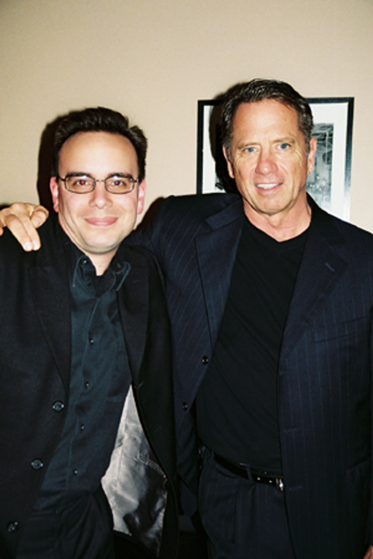 Tedd Firth (Musical Director) and Tom Wopat at 