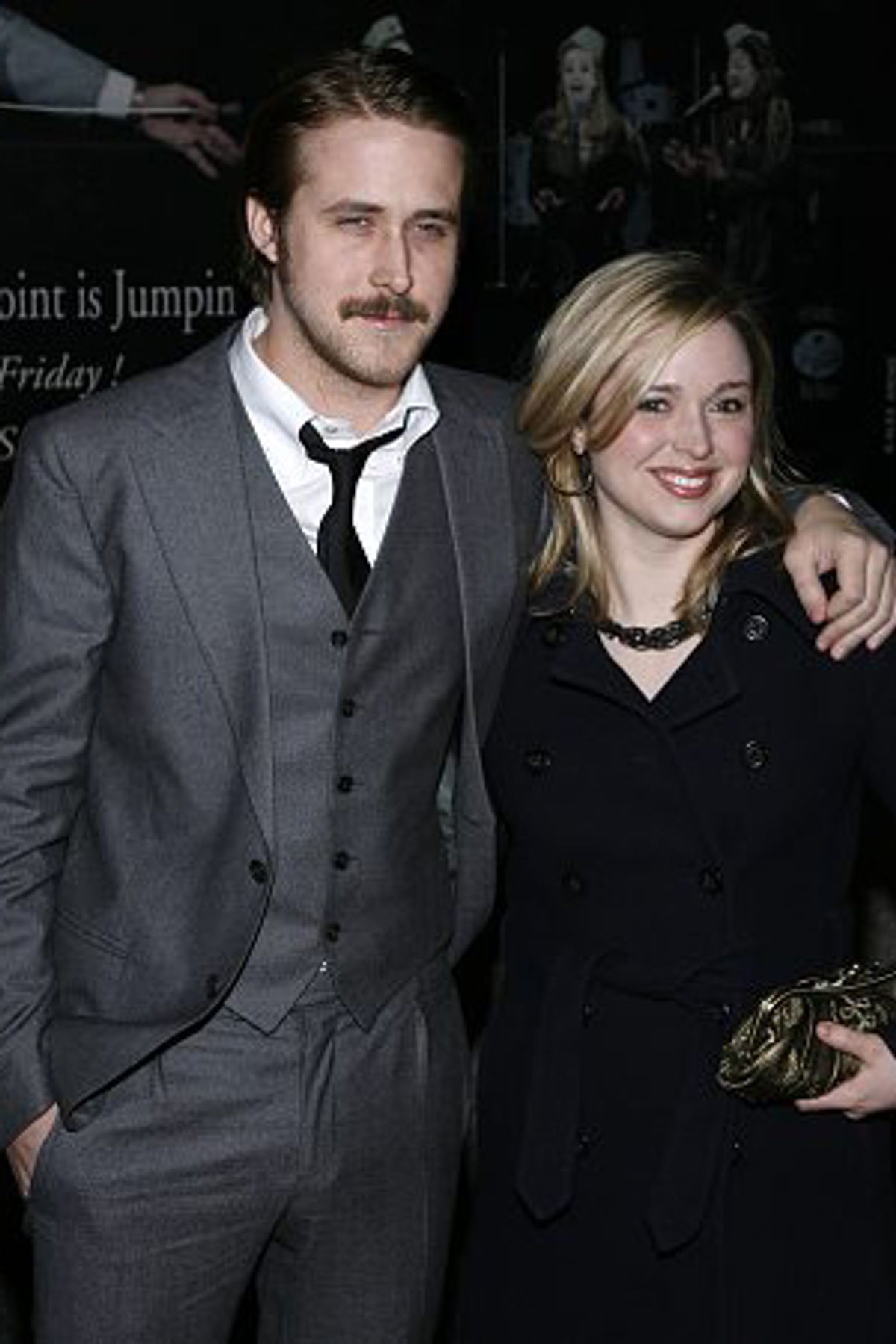 Ryan Gosling and Mandy Gosling at 