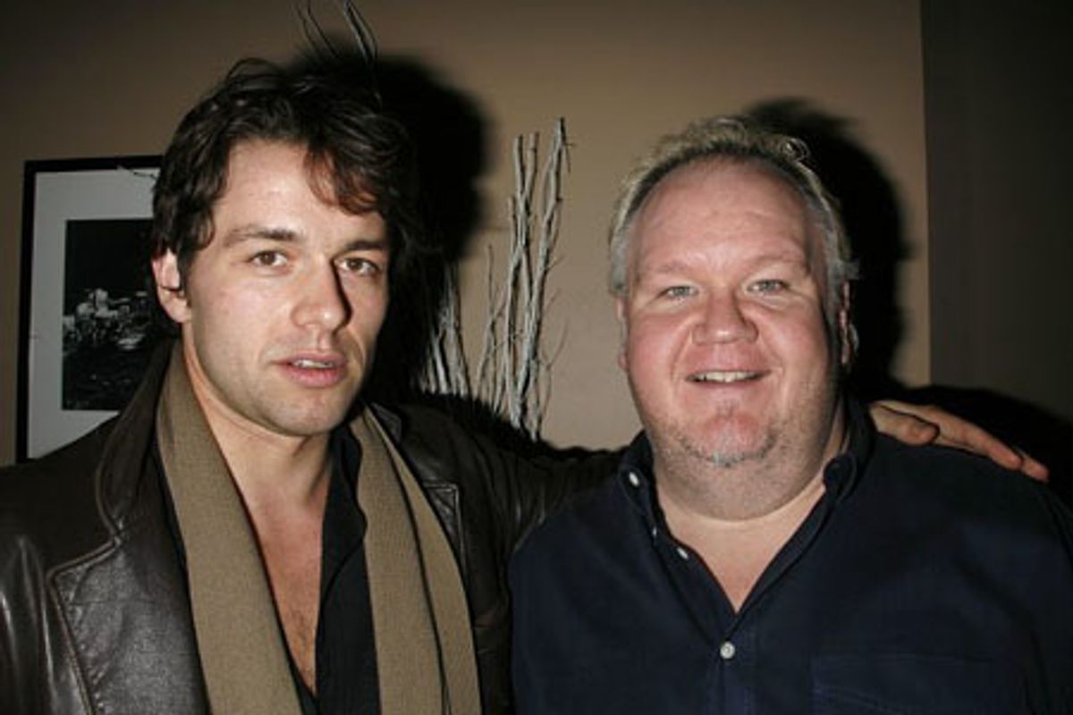 Julian Ovenden and Lennie Watts at 