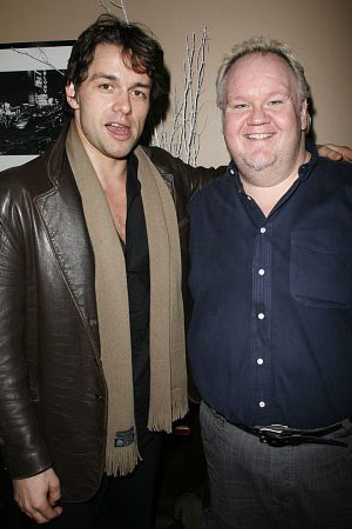 Julian Ovenden and Lennie Watts at 