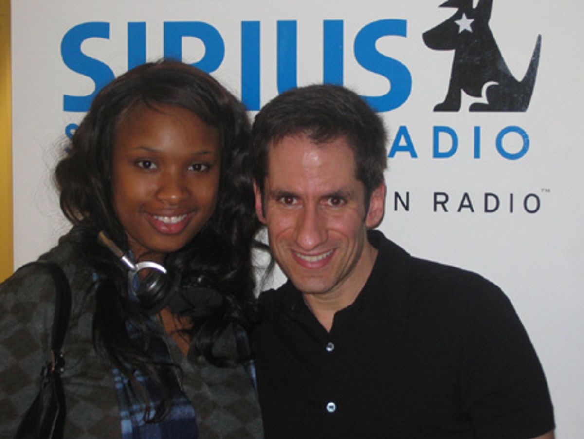 Jennifer Hudson and Seth Rudetsky at 
