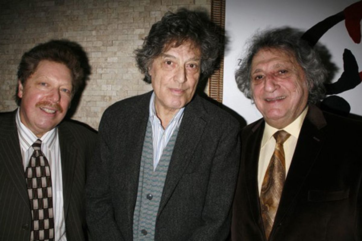 Robert R. Blume (Drama Desk Show Producer), Tom Stoppard and William Wolf at 