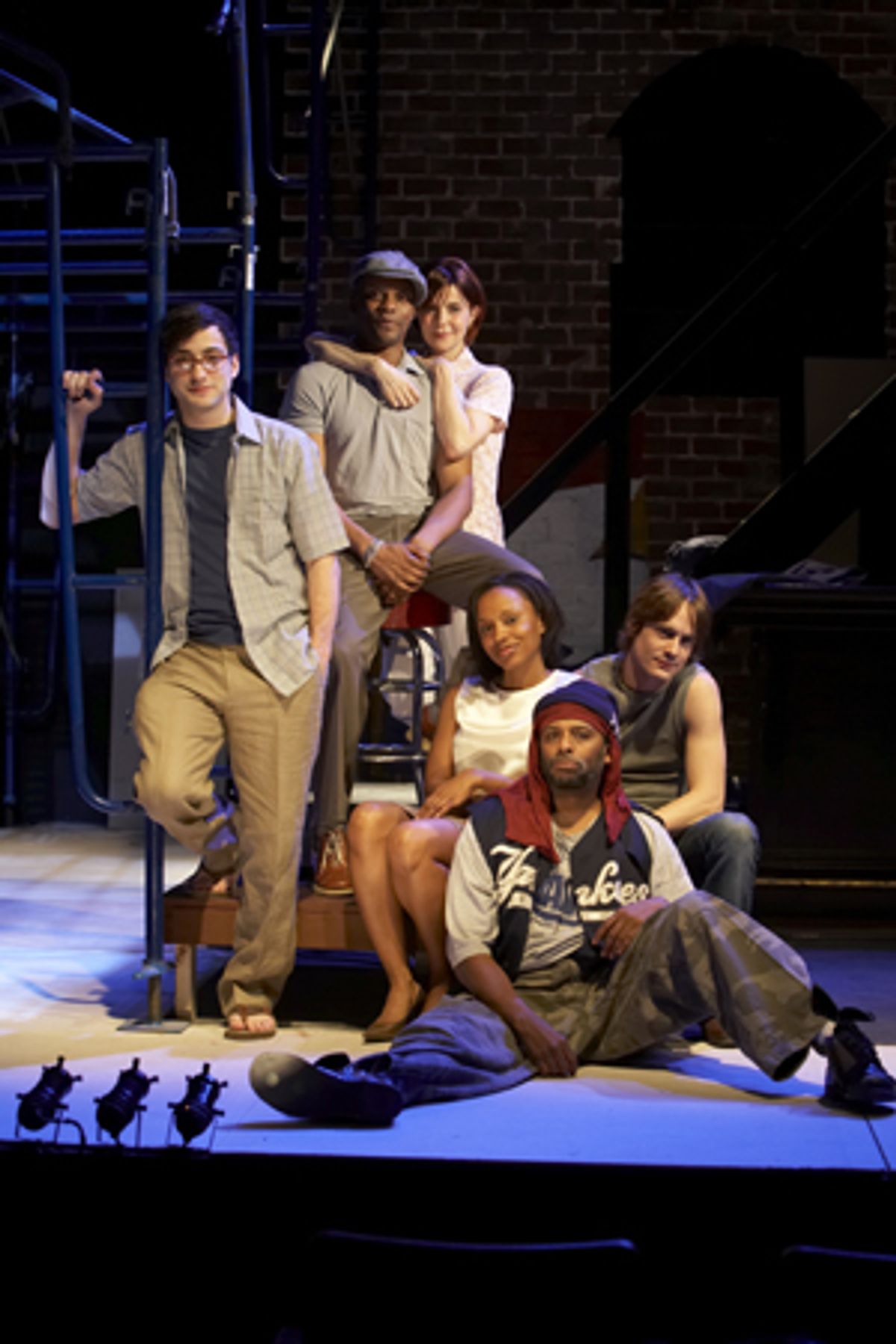 The cast of Blackout at 