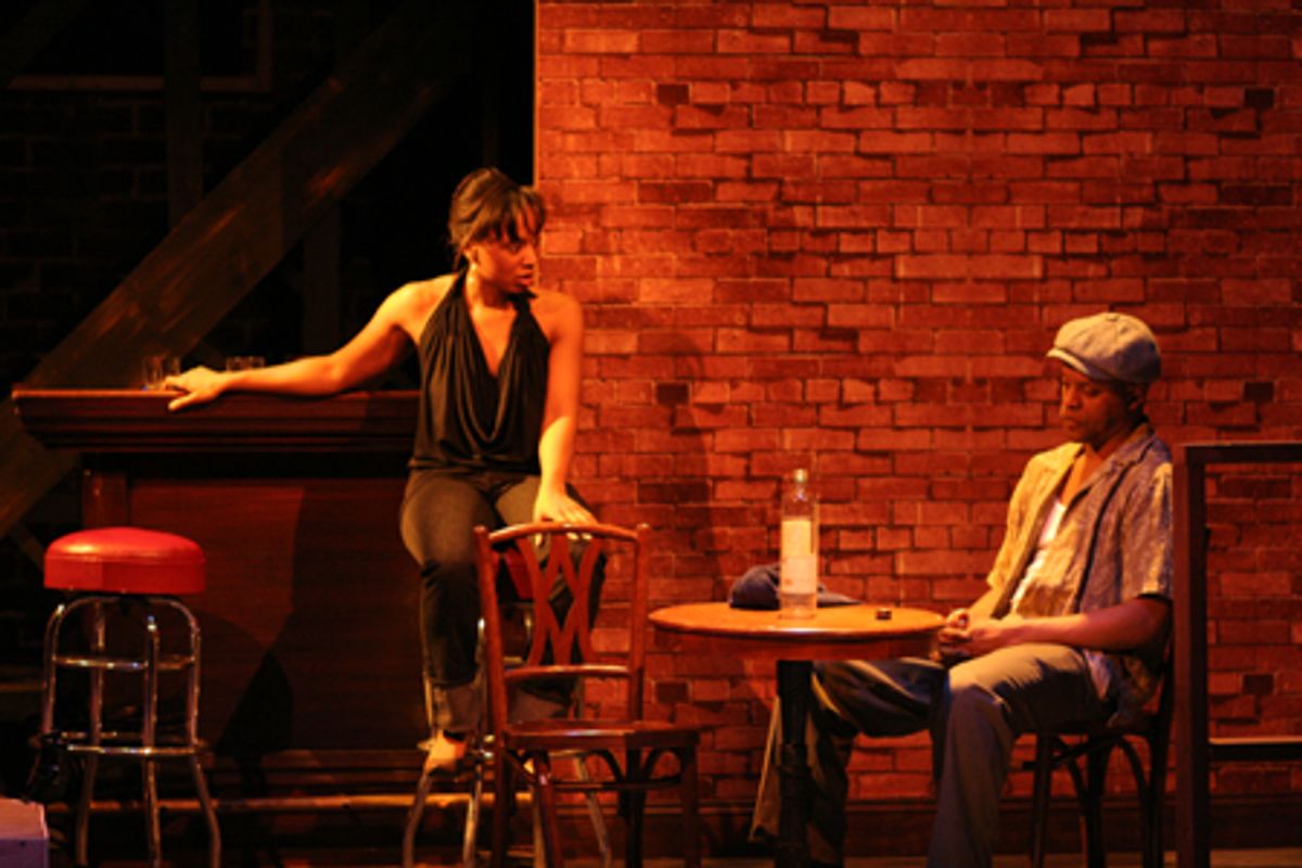 Almeria Campbell and Kevin Mambo at 