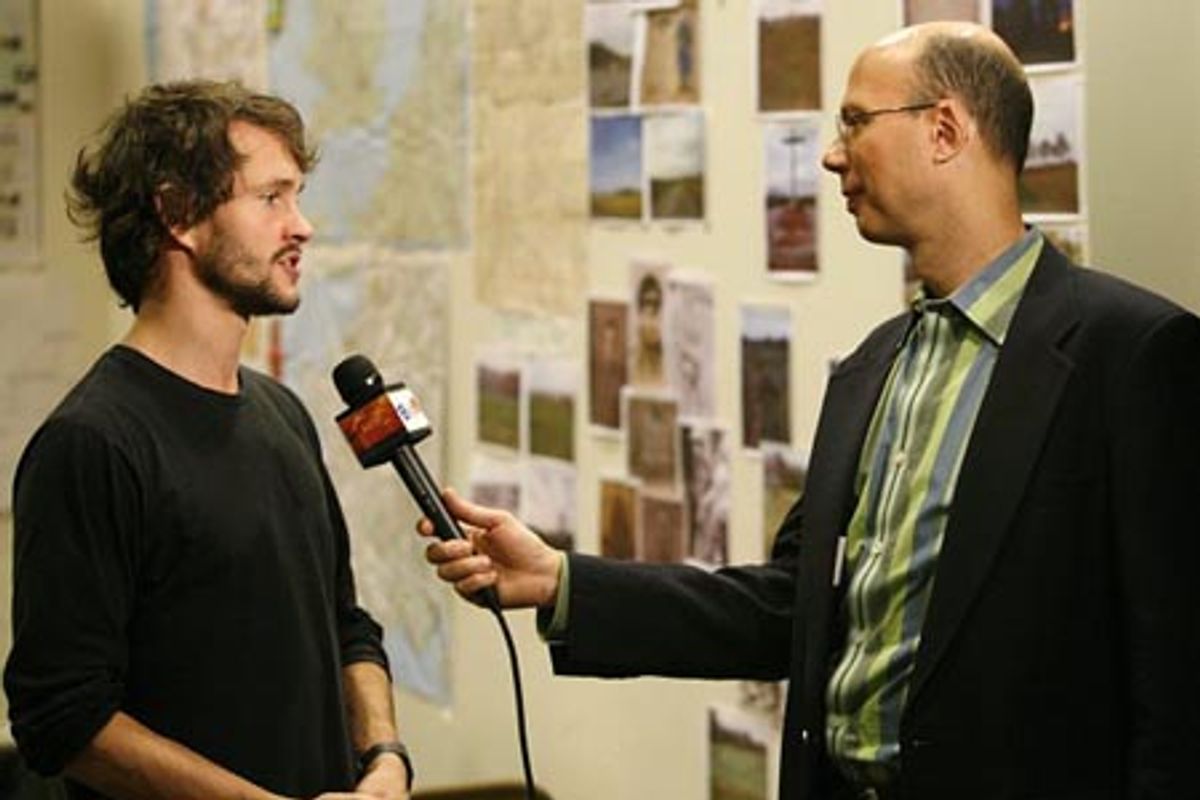 Hugh Dancy and Richie Ridge at 