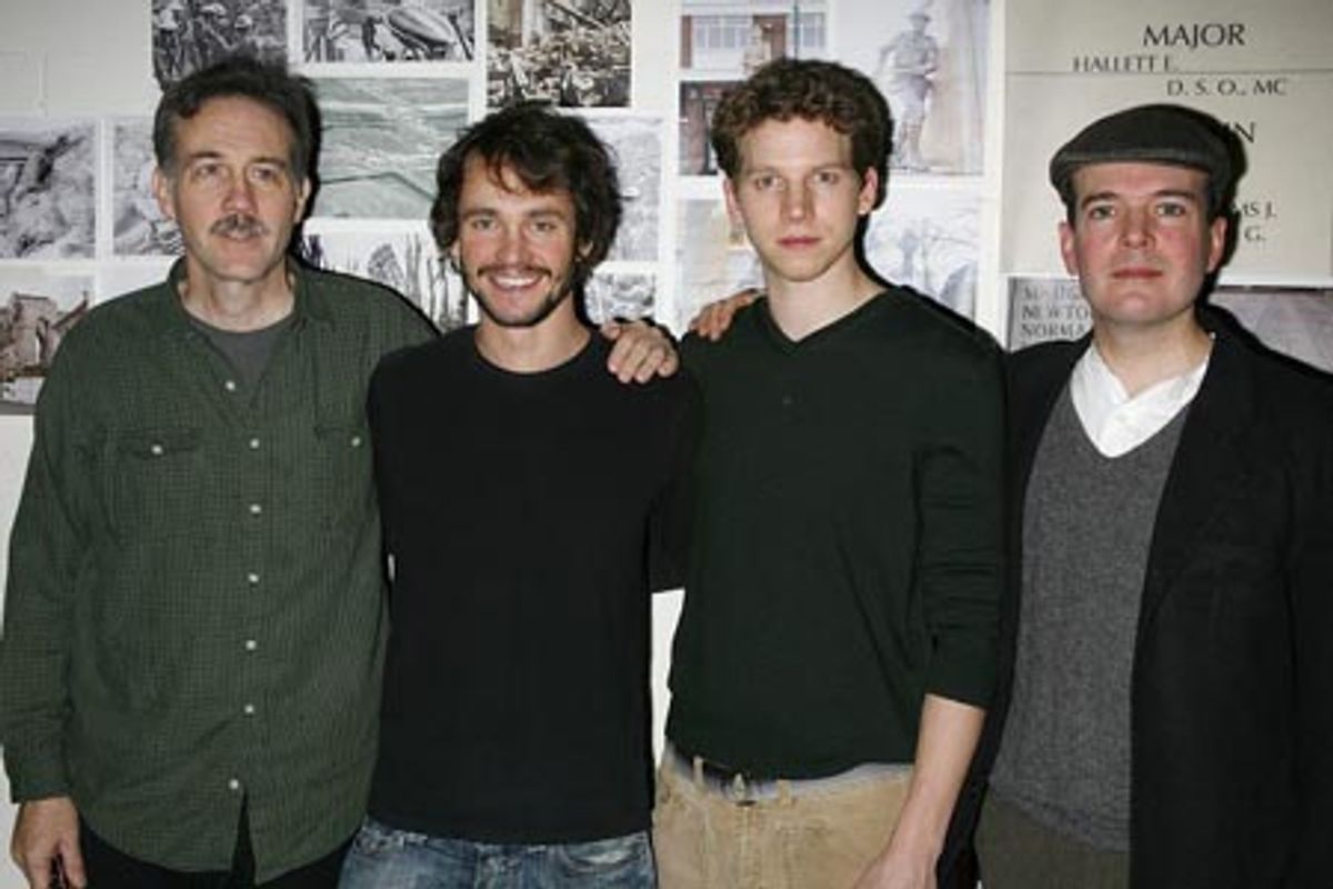 Boyd Gaines, Stark Sands, Hugh Dancy and Jefferson Mays at 
