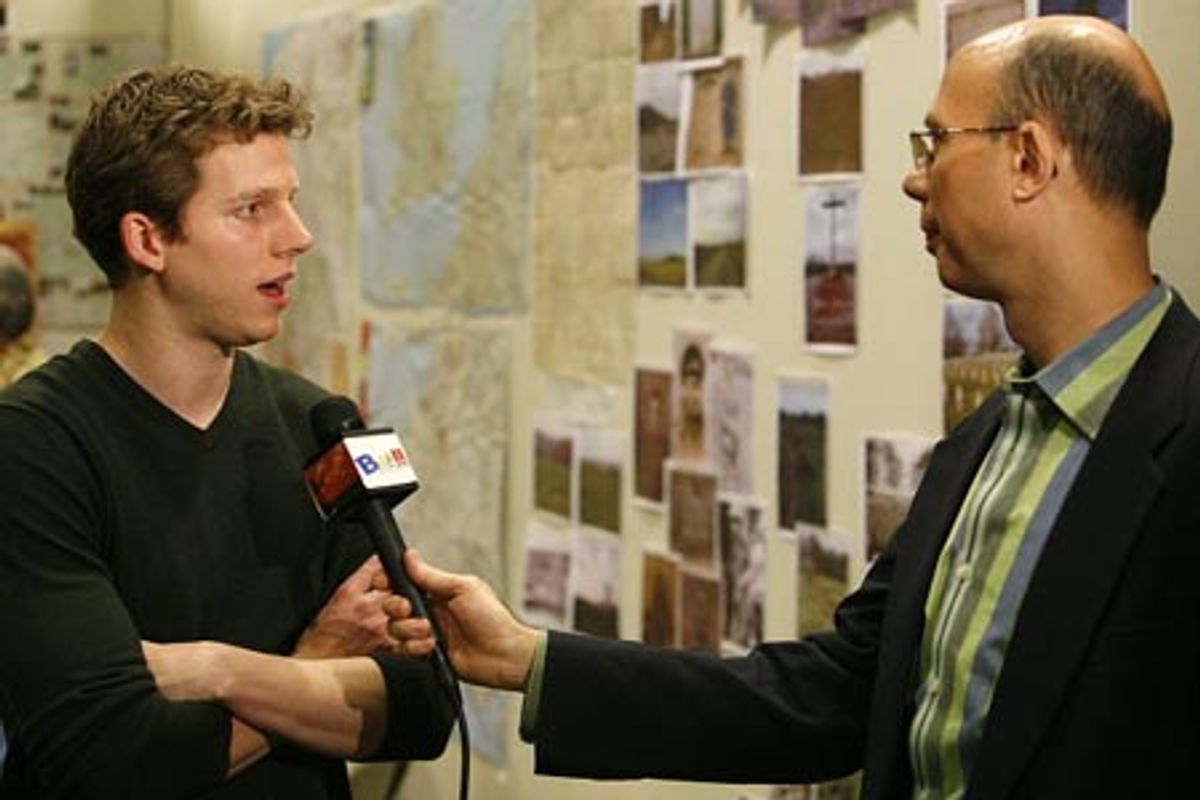 Stark Sands and Richie Ridge at 