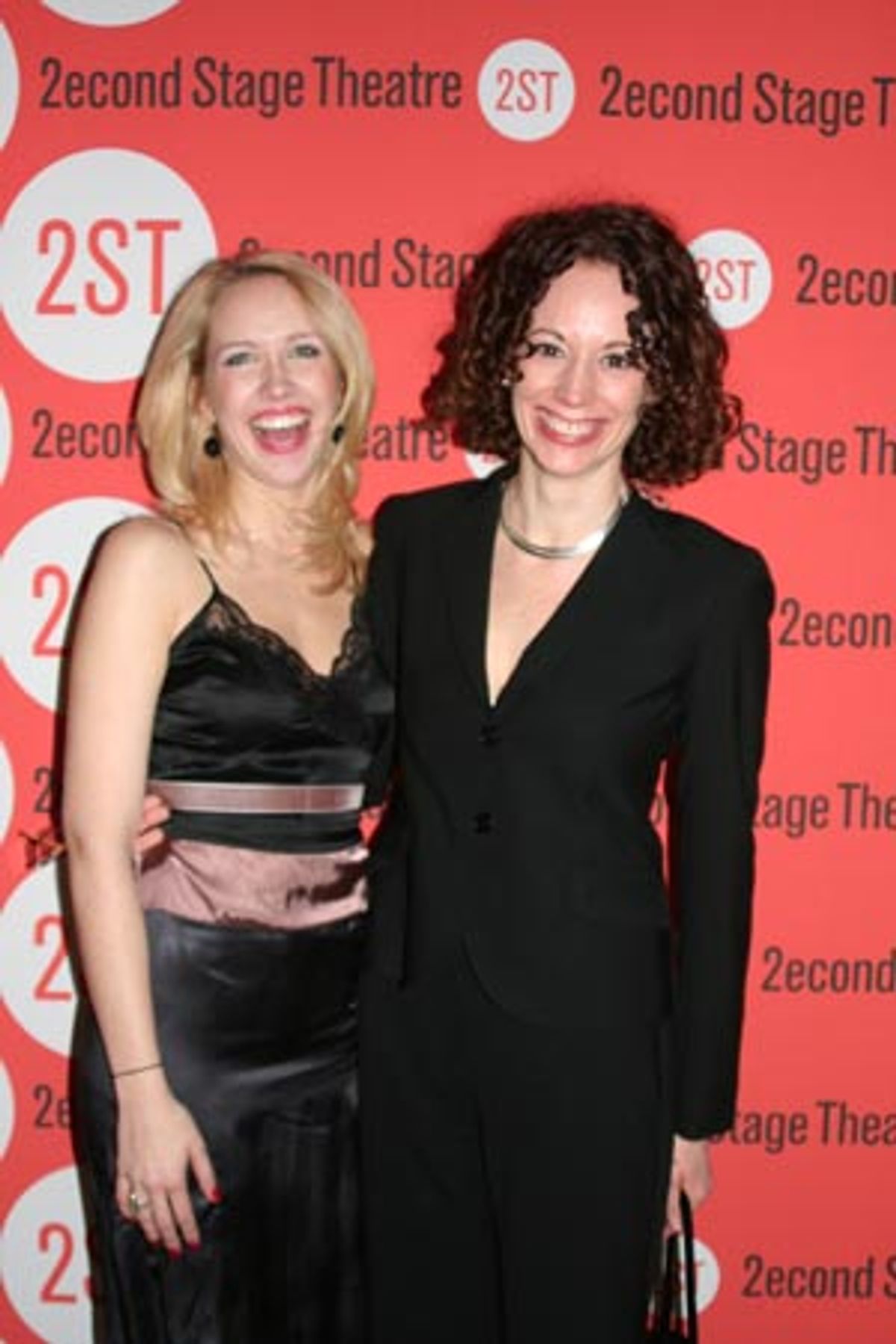 Anna Camp and Rebecca Teichman (Director) at 