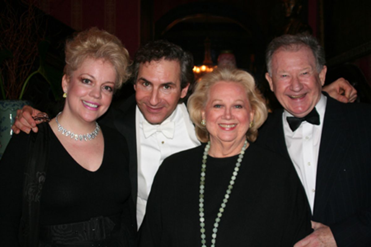 KT Sullivan, Mark Nadler, Barbara Cook and Harvey Evans at 