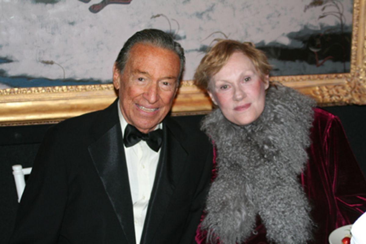 Mike Wallace and Tammy Grimes at 