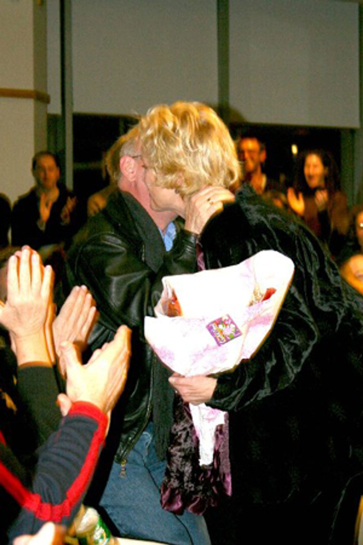 Christine Ebersole and admirer at 