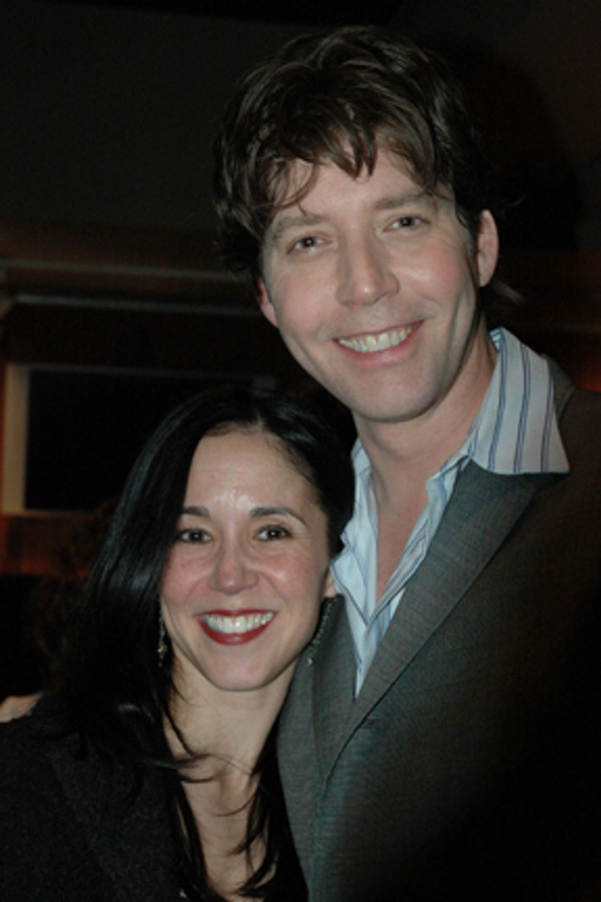 James Barbour with fiancee Dana Stackpole at 