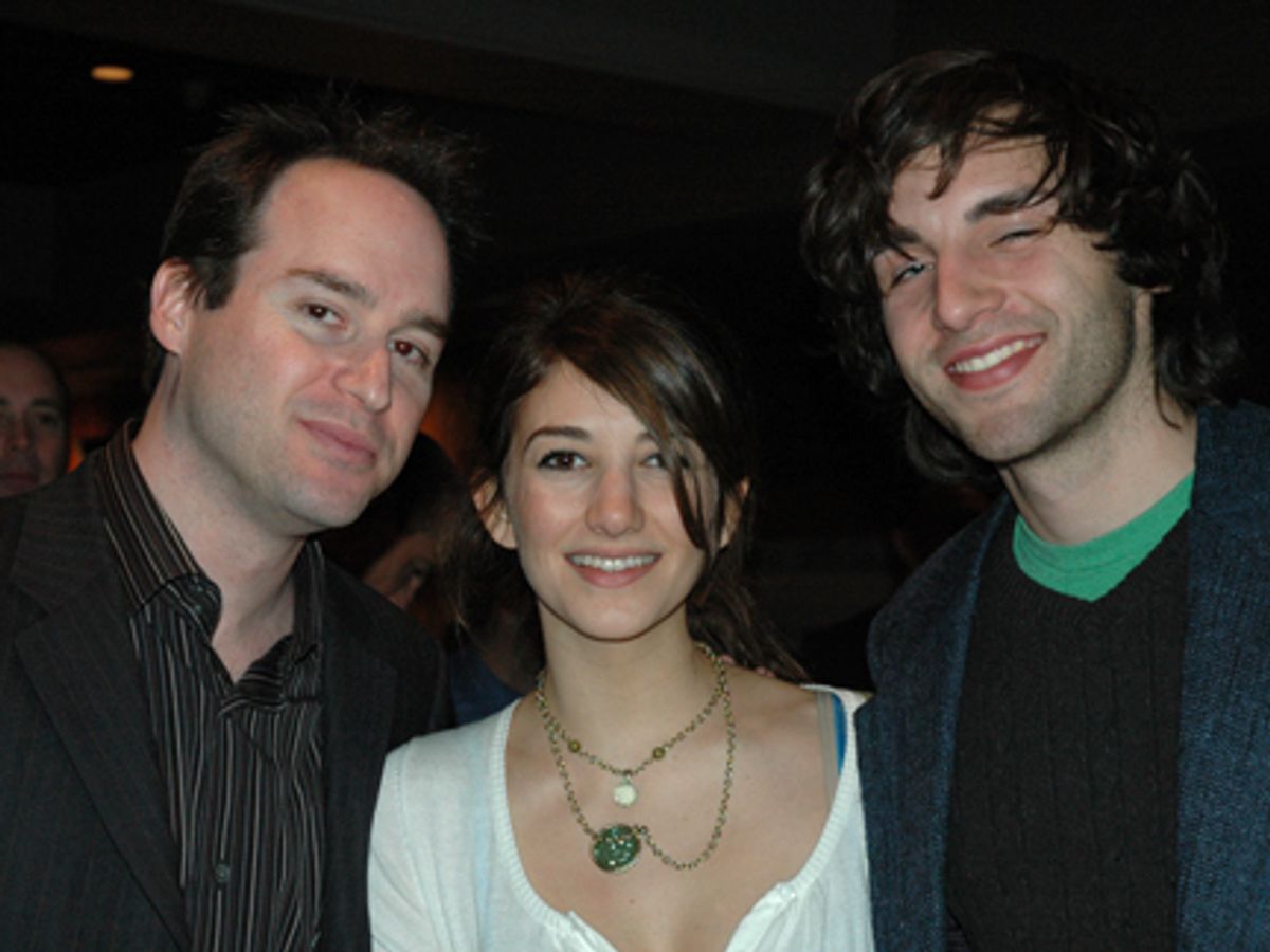 La Mirada Theatre Associate Director Brian Kite, Sheila Vand and Joaquin Pastor at 