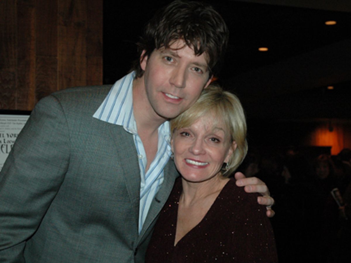 James Barbour and executive producer Cathy Rigby at 