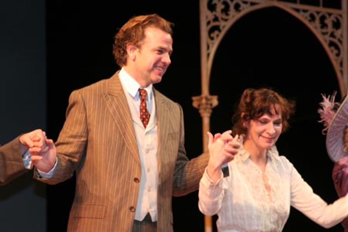 Kevin Anderson and Amanda Plummer at 