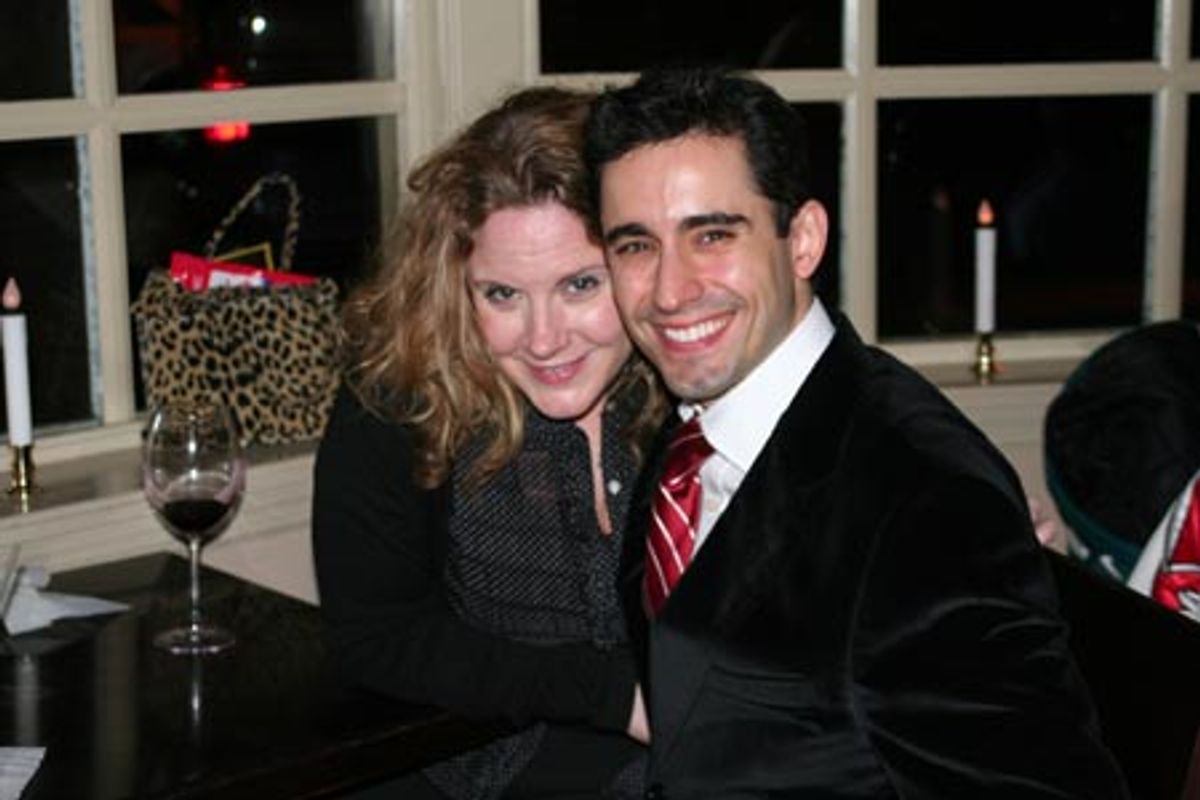 Alison Franck and John Lloyd Young at 