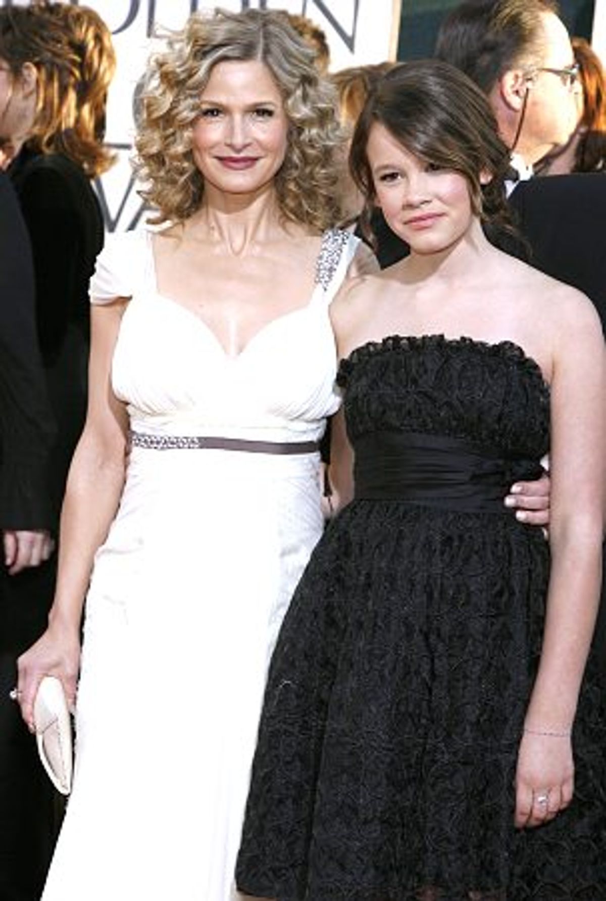 Kyra Sedgwick and daughter at 