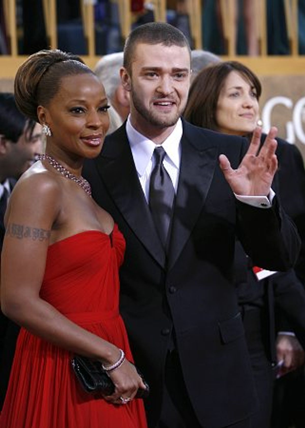 Mary J. Blige and Justin Timberlake at 