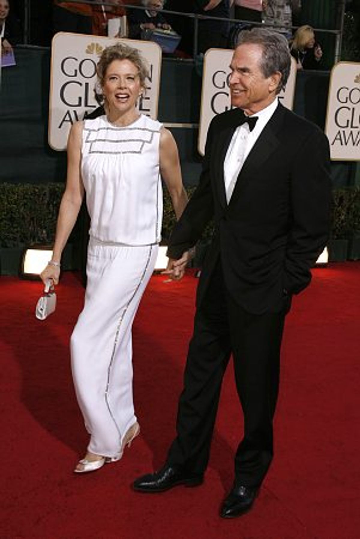 Annette Bening and Warren Beatty at 
