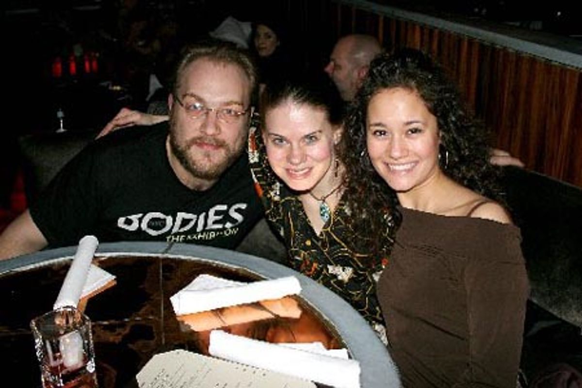 Les Miserables castmates Alexander Gemignani, Celia Keenan-Bolger and Ali Ewoldt at 