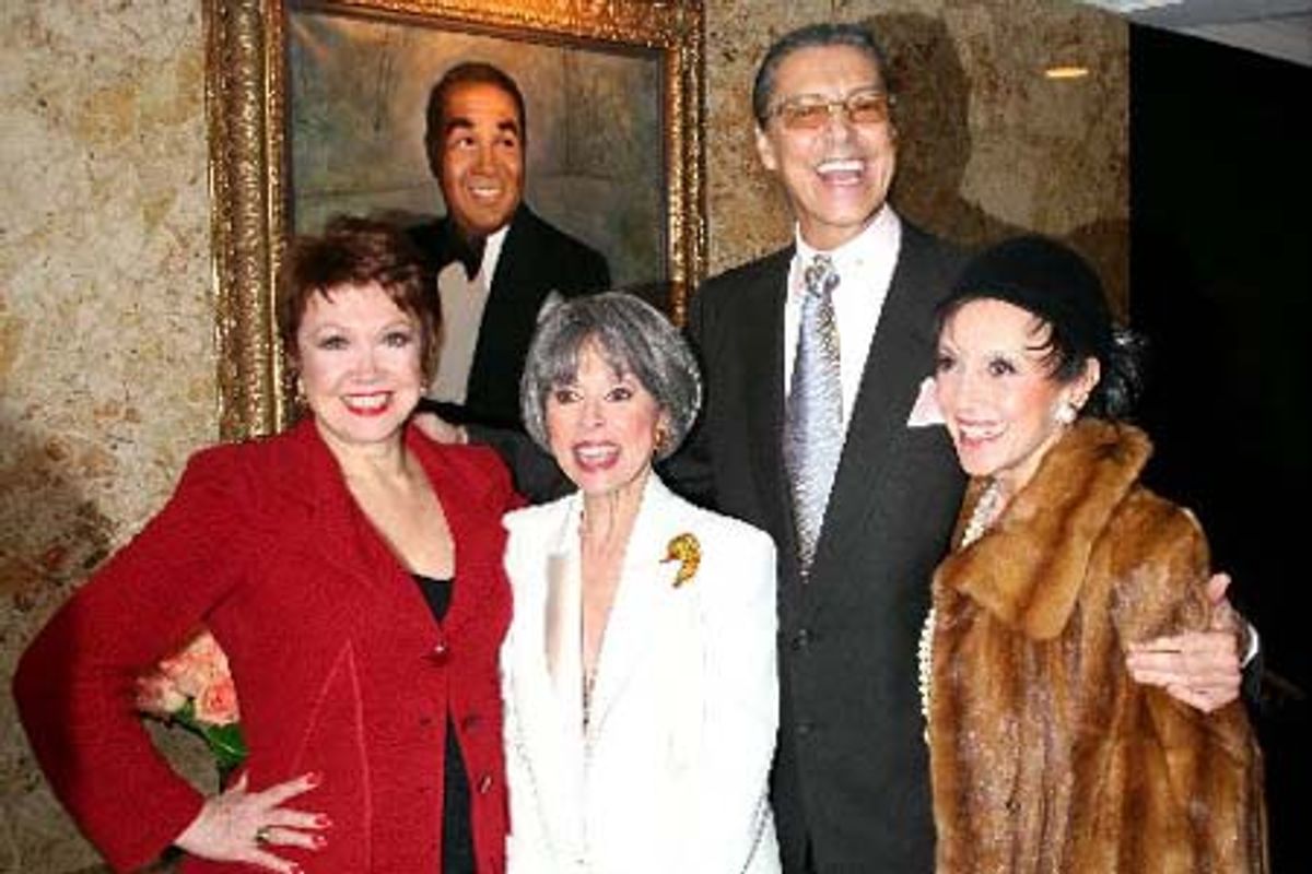 Donna McKechnie, Rita Moreno,Â TommyÂ TuneÂ and Liliane Montevecchi at 