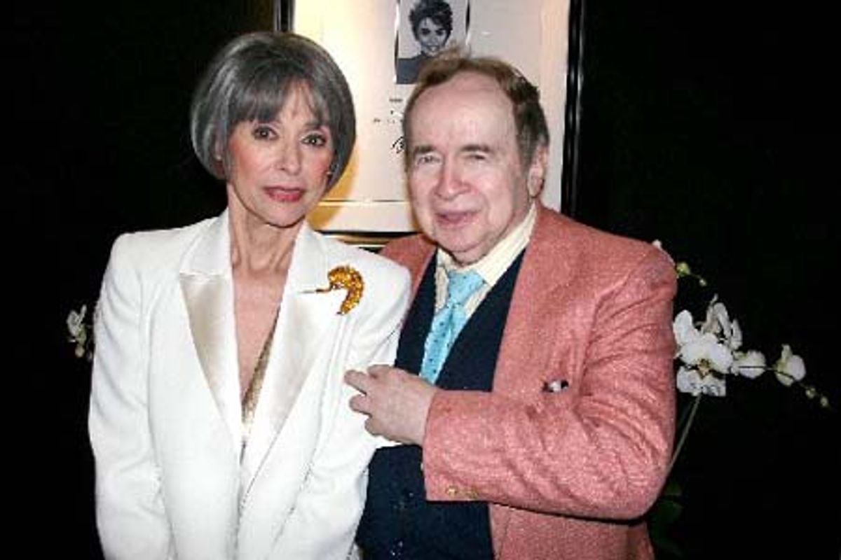 Rita Moreno and Joe Franklin at 