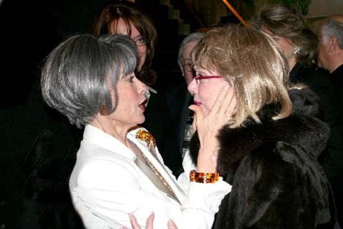 Rita Moreno and Phyllis Newman at 