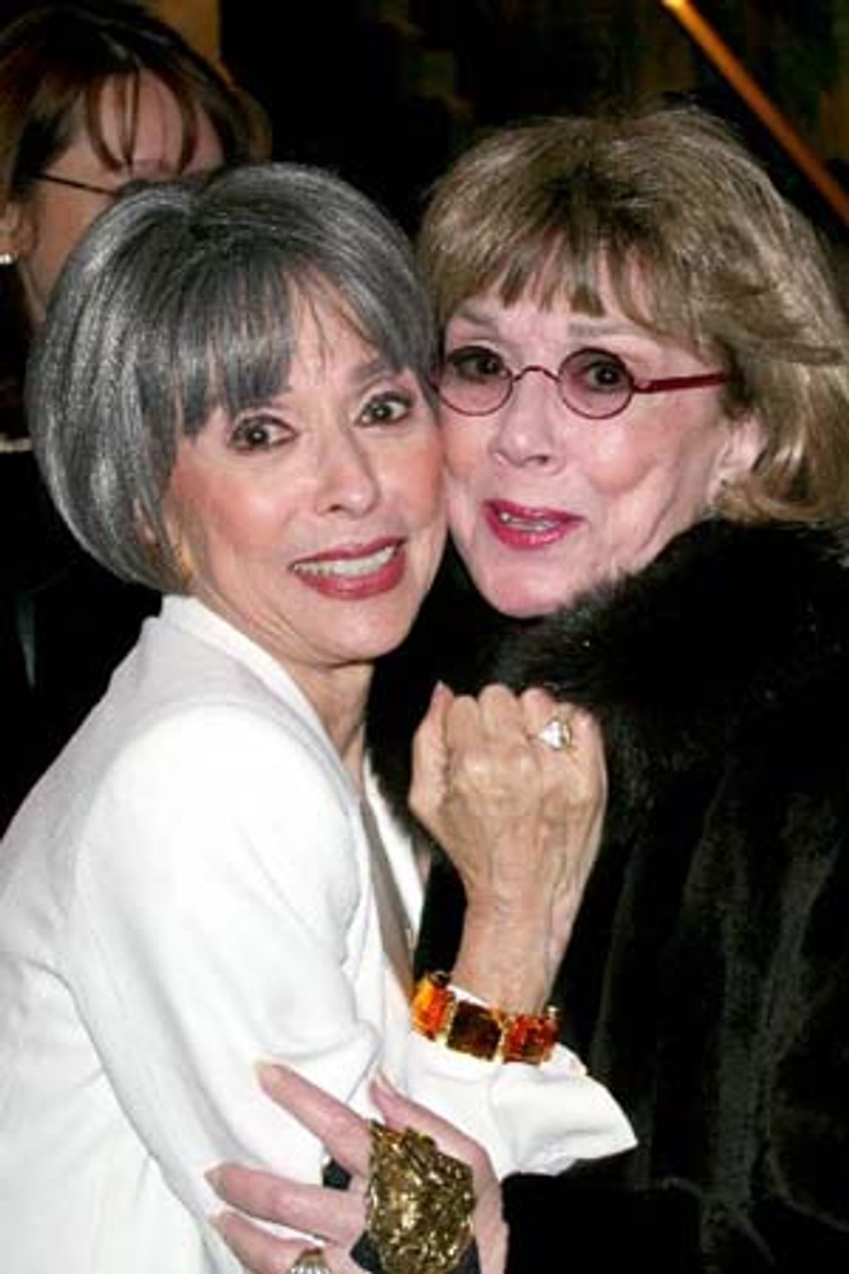 Rita Moreno and Phyllis Newman at 