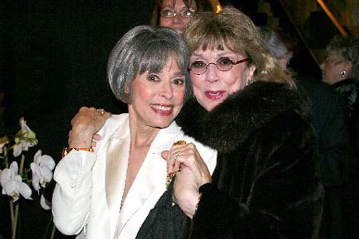 Rita Moreno and Phyllis Newman at 