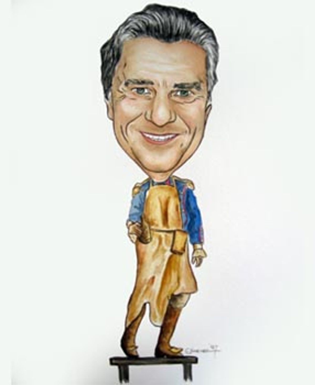 Artwork of Gary Beach as Thenardier at 
