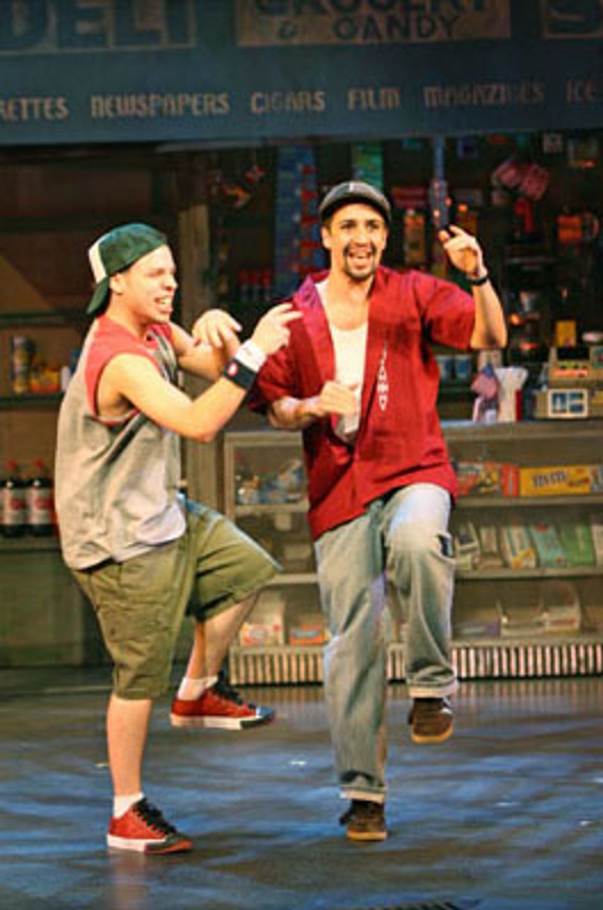Robin de Jesus and Lin-Manuel Miranda at 