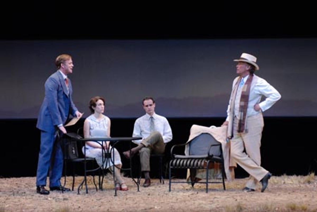 Chris Henry Coffey, Maggie Siff, Jay Whittaker and Peter Weller at 