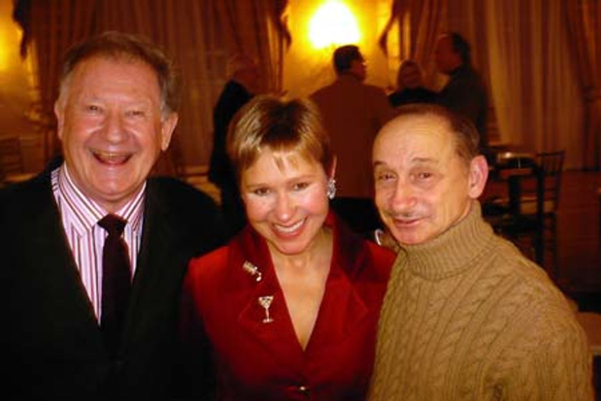 Harvey Evans (La Cage aux Folles), Amber Edwards and Bert Michaels (Mack and Mabel) at 