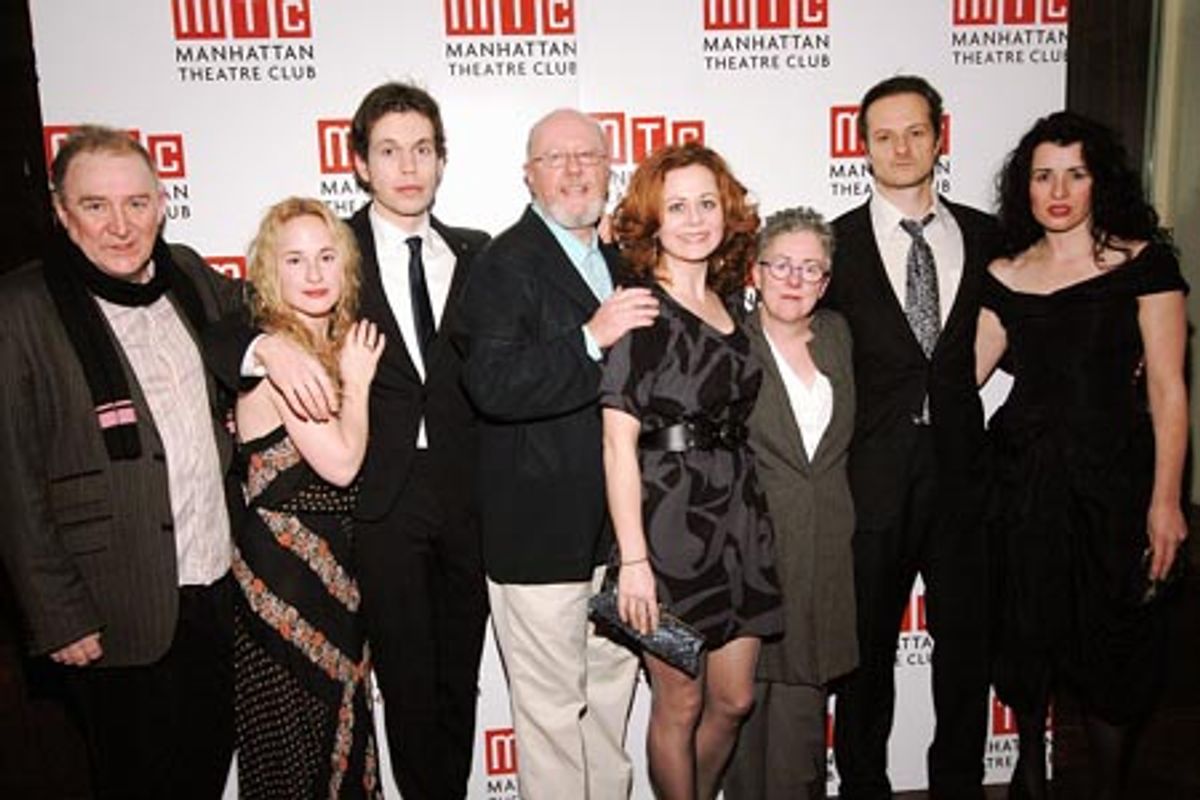 Dermot Crowley, Morgan Hallett, Michael FitzGerald, Niall Buggy, Geraldine Hughes, Garry Hynes, Chandler Williams and Susan Lynch
 at 