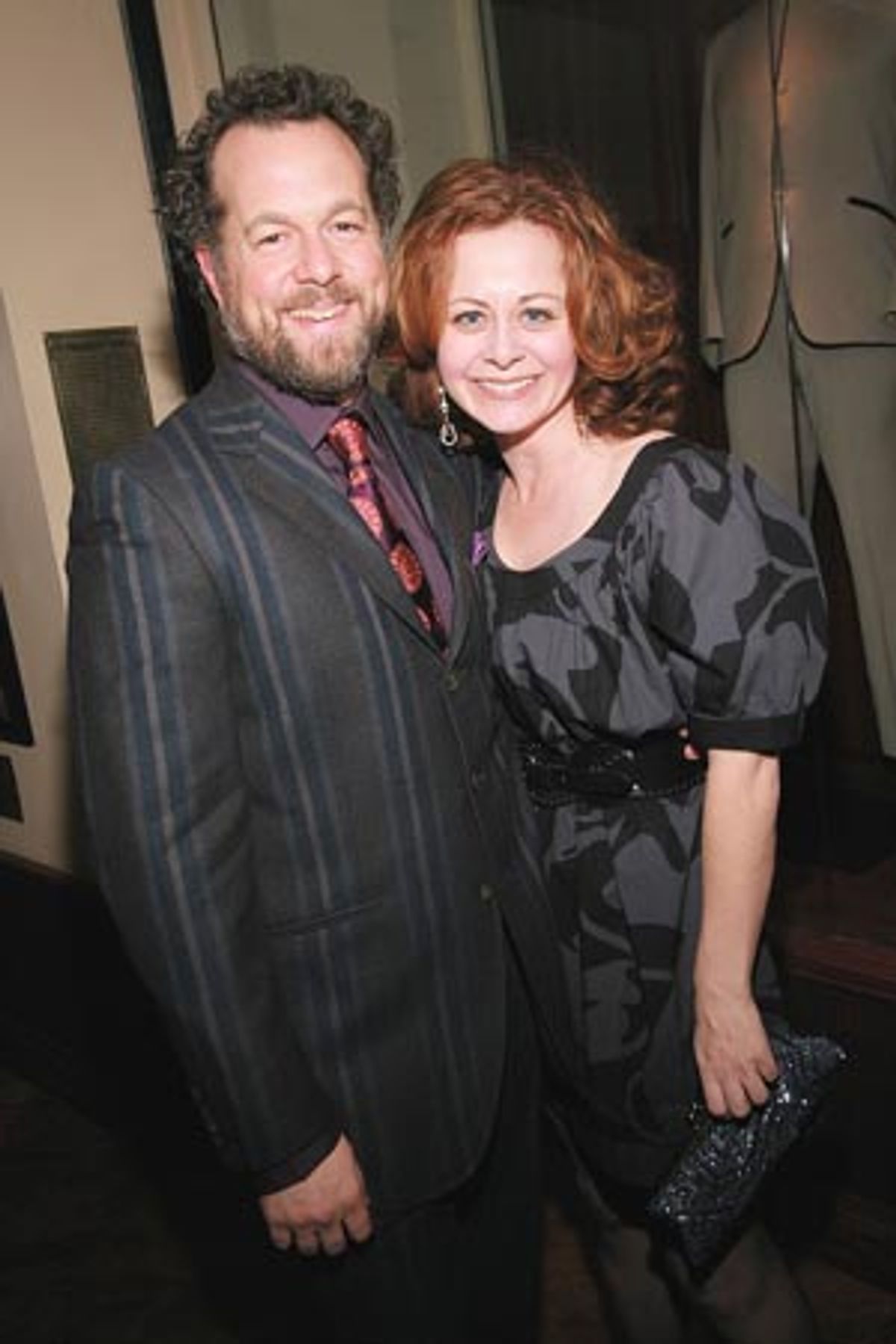David Costabile and Geraldine Hughes
 at 