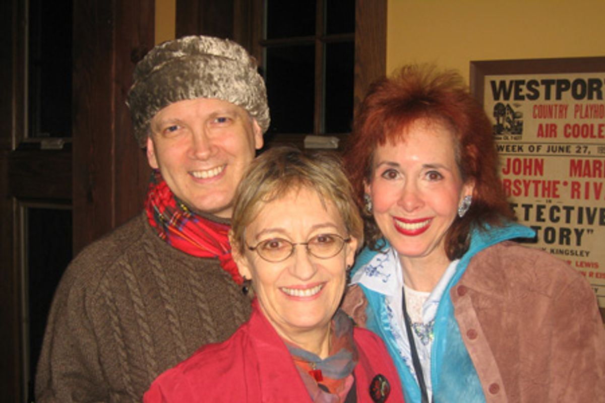 Charles Busch, Patricia Conolly and Rose Billings at 
