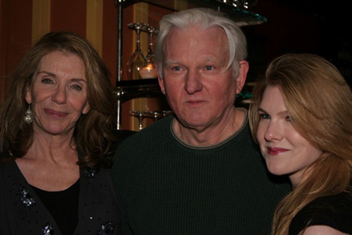 Jill Clayburgh, David Rabe and Lily Rabe at 