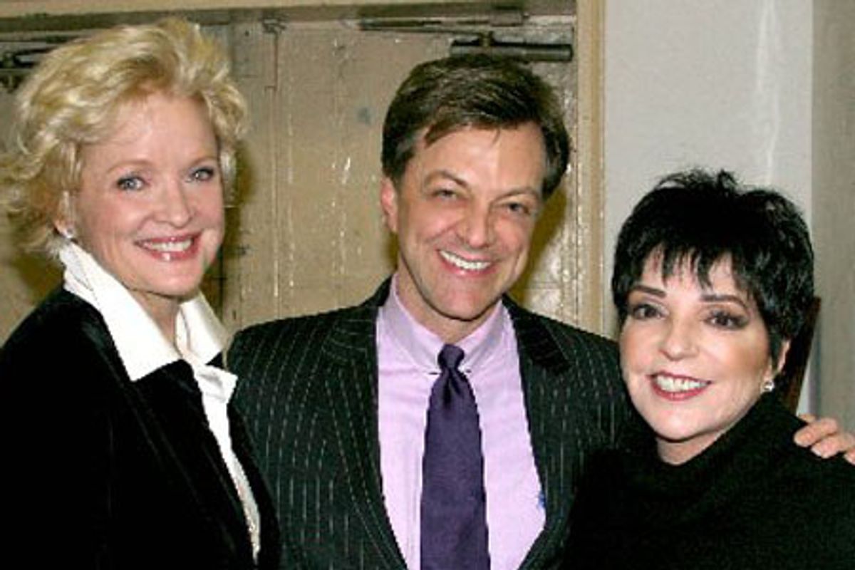 Christine Ebersole, Jim Caruso, and Liza Minnelli at 