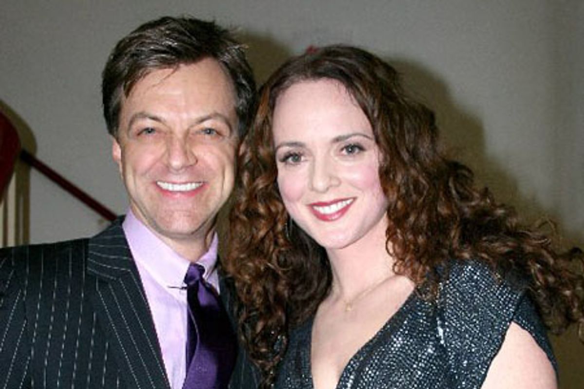 Jim Caruso and Melissa Errico at 