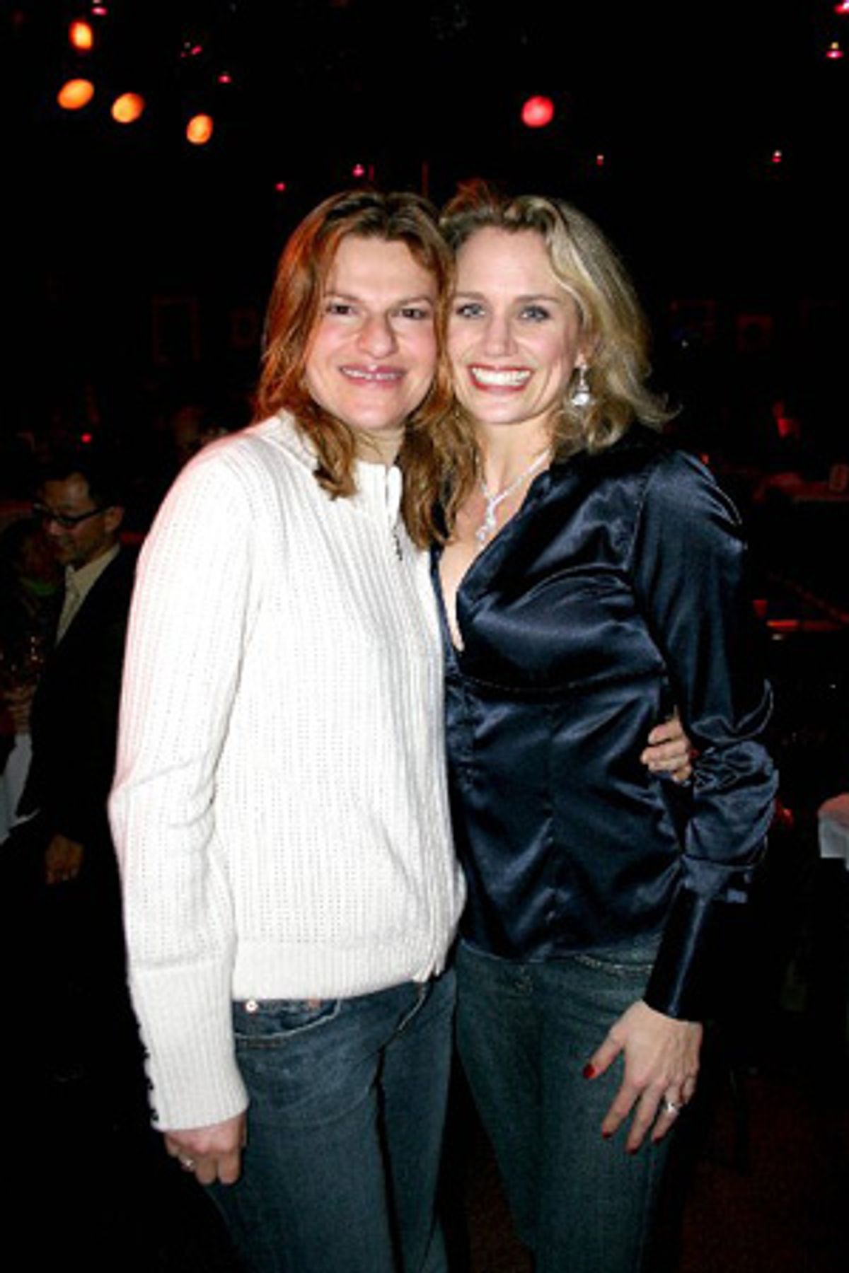 Sandra Bernhard and Cady Huffman at 