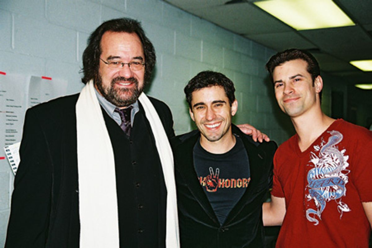 Michael Lanning, John Lloyd Young and Dominic Nolfi at 