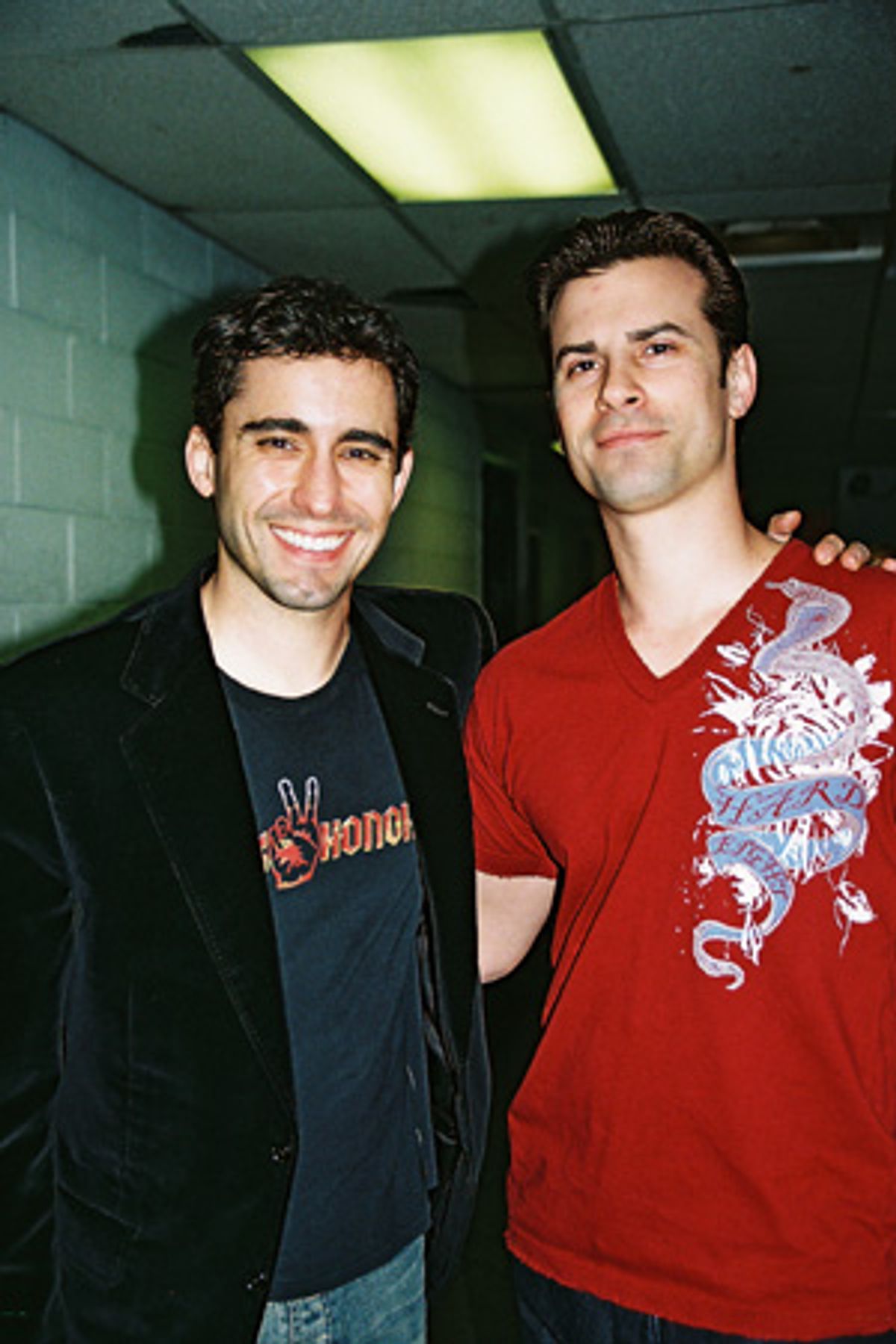 John Lloyd Young and Dominic Nolfi at 