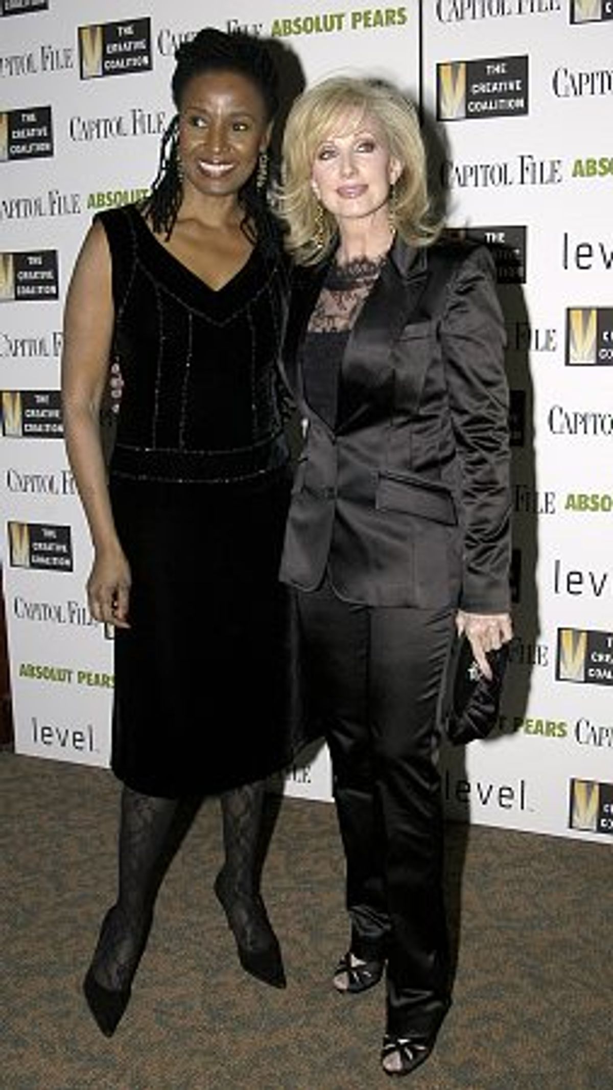 Morgan Fairchild and B. Smith at 