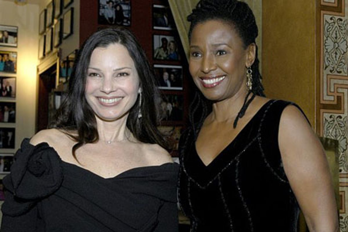 Fran Drescher and B. Smith at 
