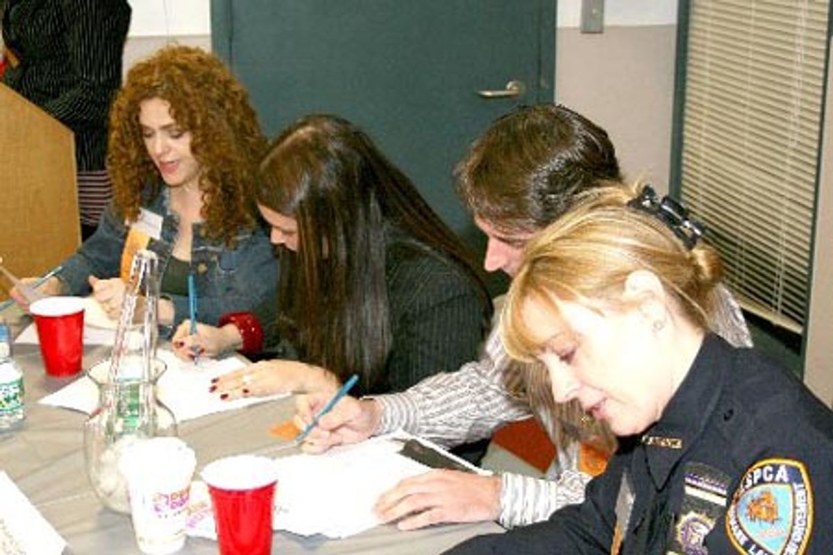 Bernadette Peters, Angie Martinez, Lorenzo Borghese and Annemarie Lucas at 