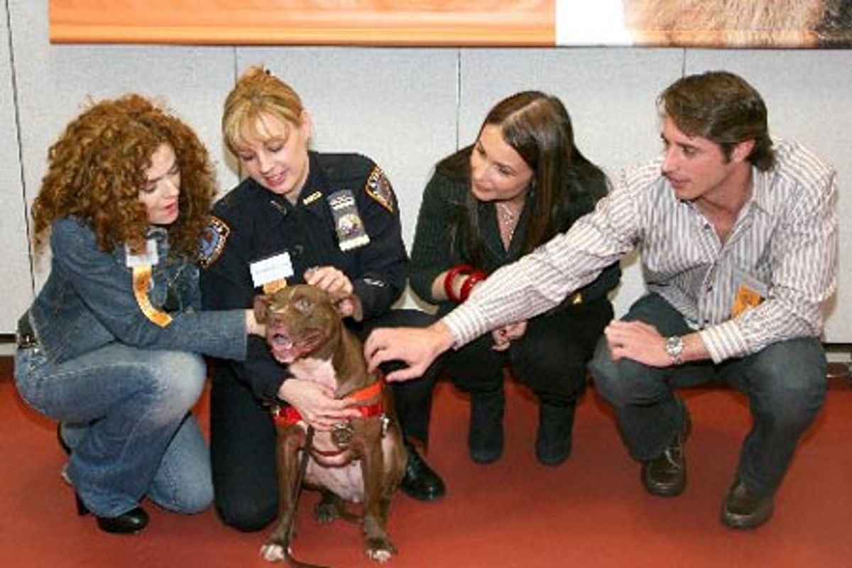Bernadette Peters, Annemarie Lucas, Angie Martinez and Lorenzo Borghese at 