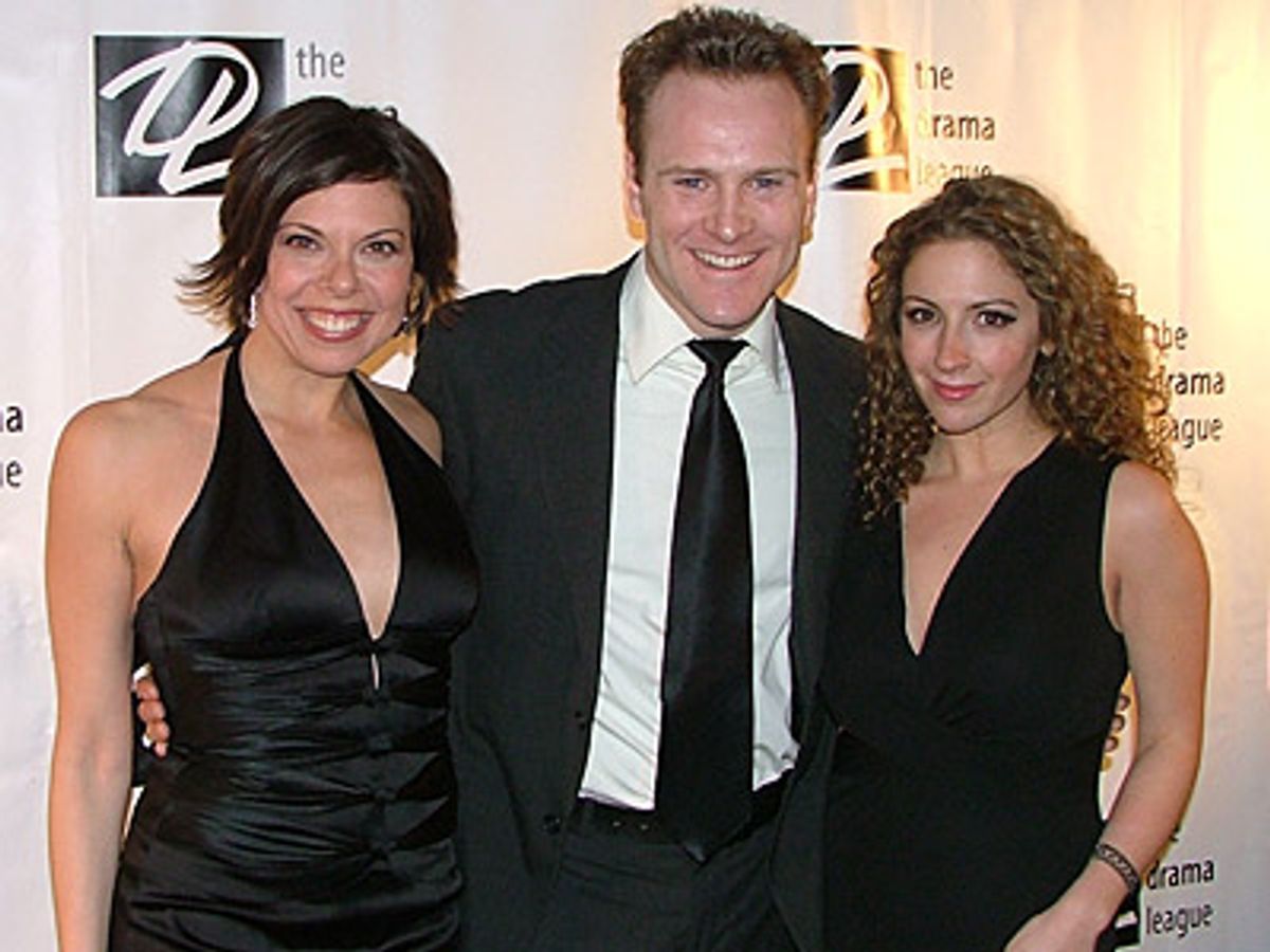 Jill Abramowitz, Jared Bradshaw and Donna Vivino at 